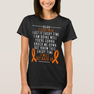 Leukemie Bewustzijnszorg krijgt Oranje T-shirt