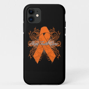 Leukemie Flourish Hope Faith Cure iPhone 11 Hoesje
