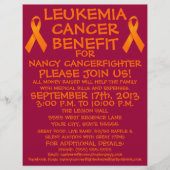 Leukemie Kanker Hulpfolder Flyer (Voorkant)