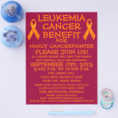 Leukemie Kanker Hulpfolder Flyer (Enkel)
