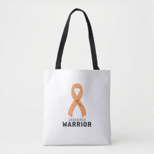 Leukemie kanker Lint Witte Canvas tas