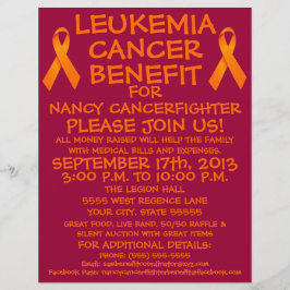 Leukemie-kanker lintvoordeel brochure