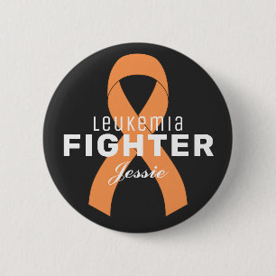 Leukemie kanker Zwarte Button