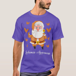 Leukemie Kerstman Kerstman Leukemie Butterfly T-shirt