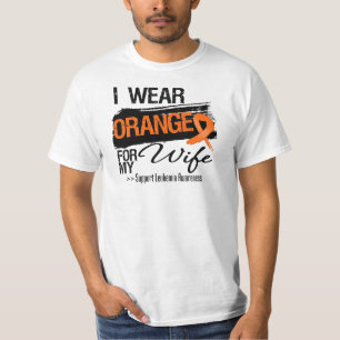 Leukemie lint voor mijn vrouw t-shirt
