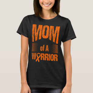 Leukemie Mam van Warrior Autisme Awareness T-shirt