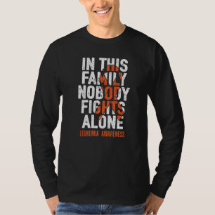 Leukemie Steun Troep Strijder Krijger Leukemie Oh T-shirt