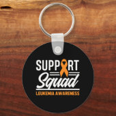 Leukemie steunplein leukemie kanker Awa Sleutelhanger (Voorkant)