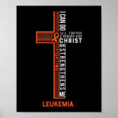 Leukemie Strijd tegen kanker Koolstof 7 Poster (Voorkant)