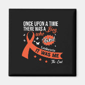 Leukemie Strijd tegen Kanker Lint 11 Magneet (Voorkant)