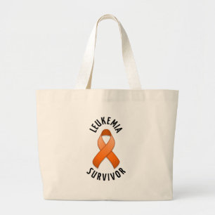 Leukemie Survivor Bag Grote Tote Bag
