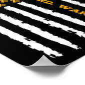 Leukemie voor mannen Bewustzijn bij kanker Poster (Hoek)