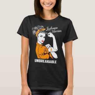 Leukemie Warrior niet breekbaar T-shirt