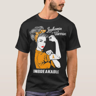 Leukemie Warrior niet breekbaar T-shirt