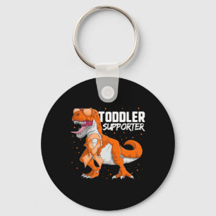 Leukemiebewustzijn dinosaurus sleutelhanger