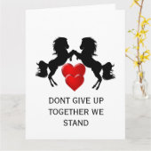 Leukemiebewustzijn Geef mama niet op Kaart (Gele Bloem)