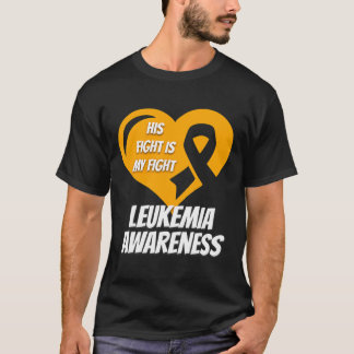 Leukemiebewustzijn voor papa of mama t-shirt