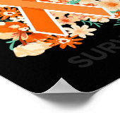 Leukemiebewustzijnsproducten Bloedkanker Leukemie Poster (Hoek)