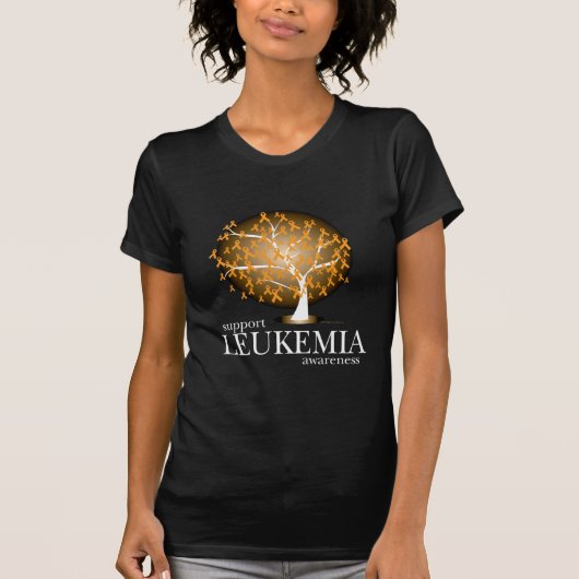 Leukemieboom T-shirt (Voorkant)