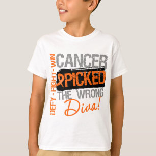 Leukemiekanker trok de verkeerde diva t-shirt