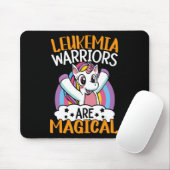 Leukemiepatiënten zijn Magische Unicorn Leukemie A Muismat (Met muis)