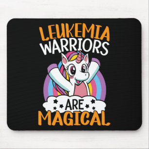 Leukemiepatiënten zijn Magische Unicorn Leukemie A Muismat