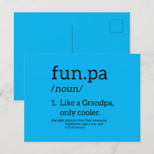 Leukpa Als Een Opa Maar Dan Cooler Briefkaart