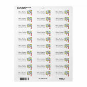 Leukste Apple Tree Designer Etiket (Full Sheet)