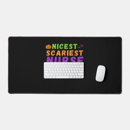 Leukste engste verpleegster ooit grappige Hallowee Bureaumat (Keyboard & Muis)