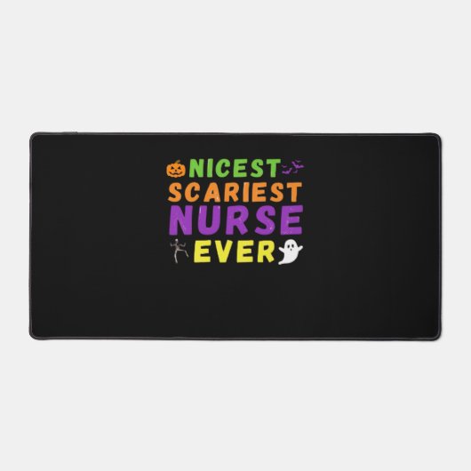 Leukste engste verpleegster ooit grappige Hallowee Bureaumat (Voorkant)