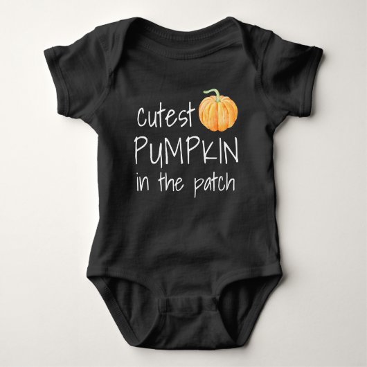 Leukste Pompoen in de Patch Halloween Romper (Voorkant)