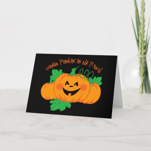 Leukste punkin' patch kaart (Voorkant)