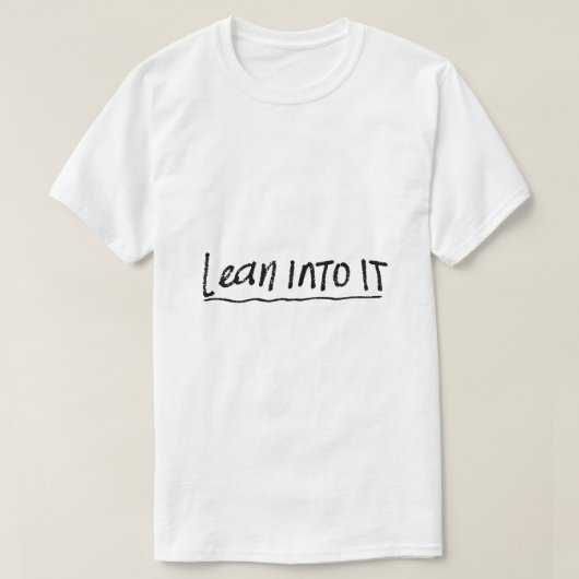 Leun Ernaar – Mindset Typografie T-shirt (Design voorkant)