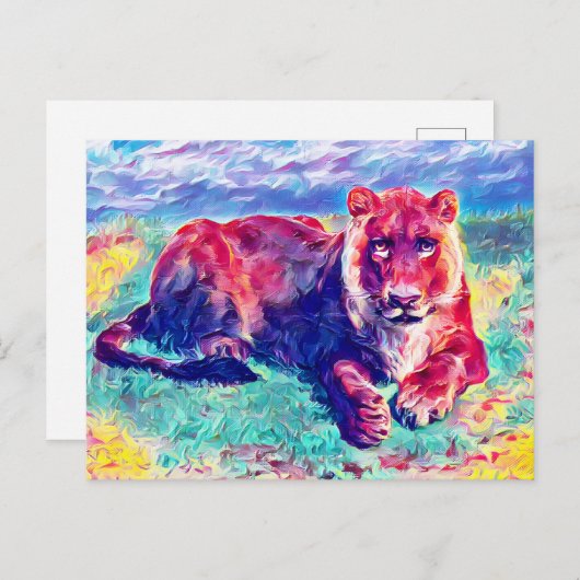 Leuness op Rest Briefkaart (Voorkant / Achterkant)