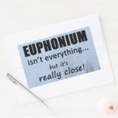L'euphonie n'est pas tout Sticker rectangulaire (Enveloppe)