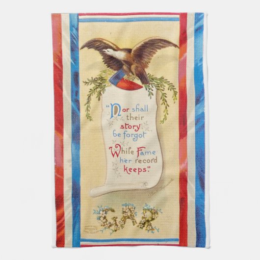 "Leur Histoire Ne Sera Pas Oubliée" Serviette À Th (Vertical)