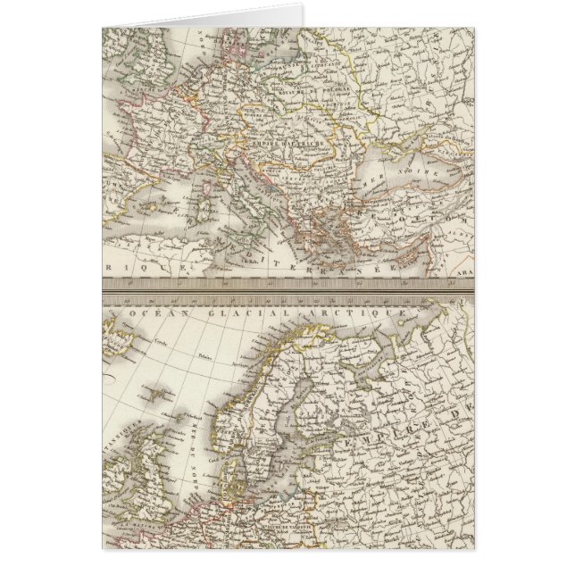 L'Europe 1789, 1813 (Devant)