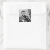 Lev Nikolaevich Tolstoy als student Vierkante Sticker (Tas)