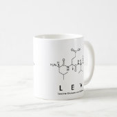 Lev peptide nom mug (Devant droit)