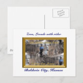 Levade carte postale (Devant / Derrière)