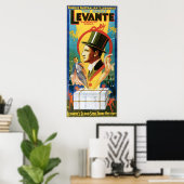 Levante ~ De Grote  Magische Wet Poster (Thuiskantoor)