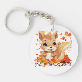 Leve herfst sleutelhanger