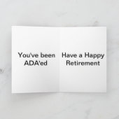 lève la carte et l'invitation de retraite de (Intérieur)