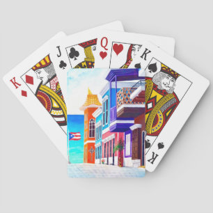 ¡Leve Puerto Rico! Pokerkaarten