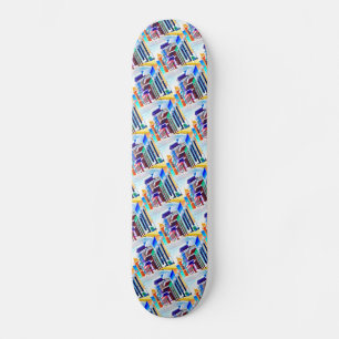 ¡Leve Puerto Rico! Skateboard