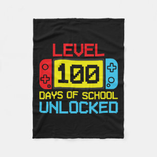Level 100-dagen game-spel zonder vergrendeling op  fleece deken