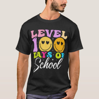 Level 100 dagen school 100 dagen laden t-shirt
