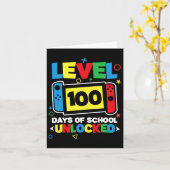 Level 100 Days of School Complete Game Controller Kaart (Gele Bloem)