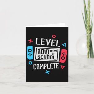 Level 100 Days of School Complete Video's Spel Sma Kaart