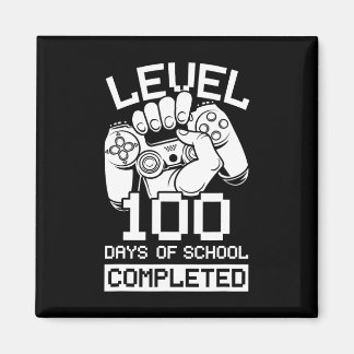 Level 100 Days of School voltooide videogame Magneet